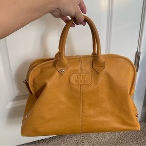 Mustard Gianfranco Ferre medium bag